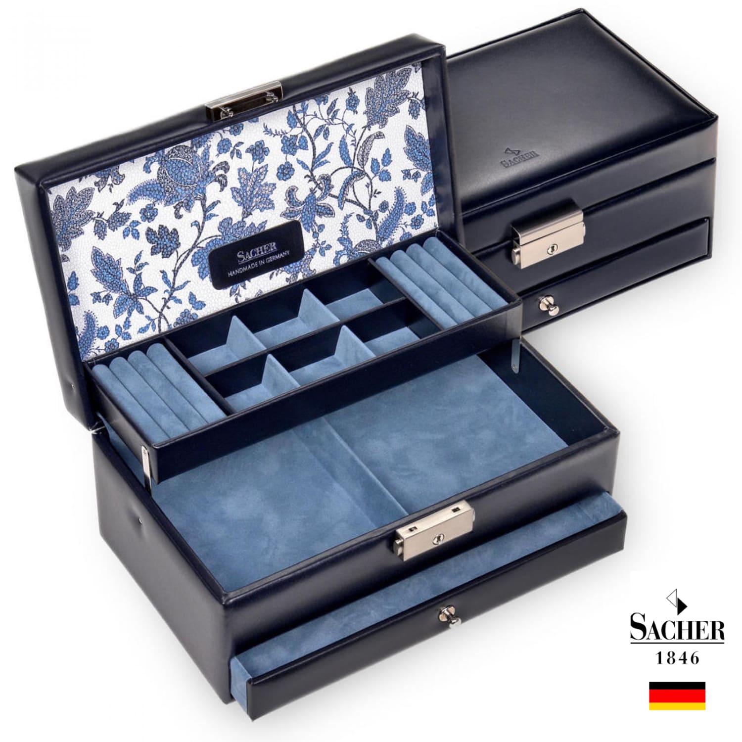 Coffret à Bijoux Bleu - Helen