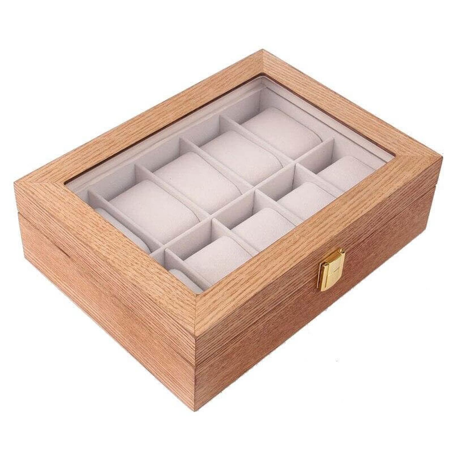 Coffret pour Montre en Bois - 10 emplacements