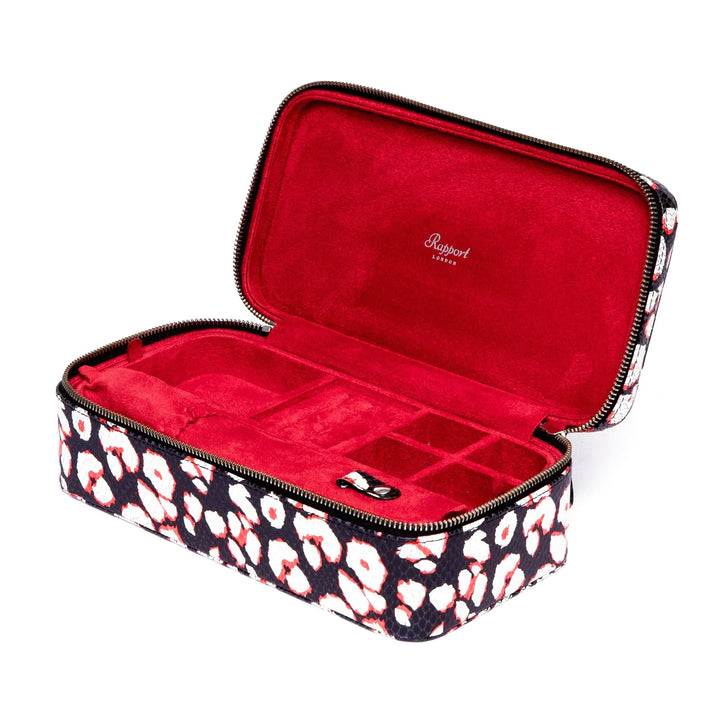 Boîte à Bijoux de Luxe Rouge