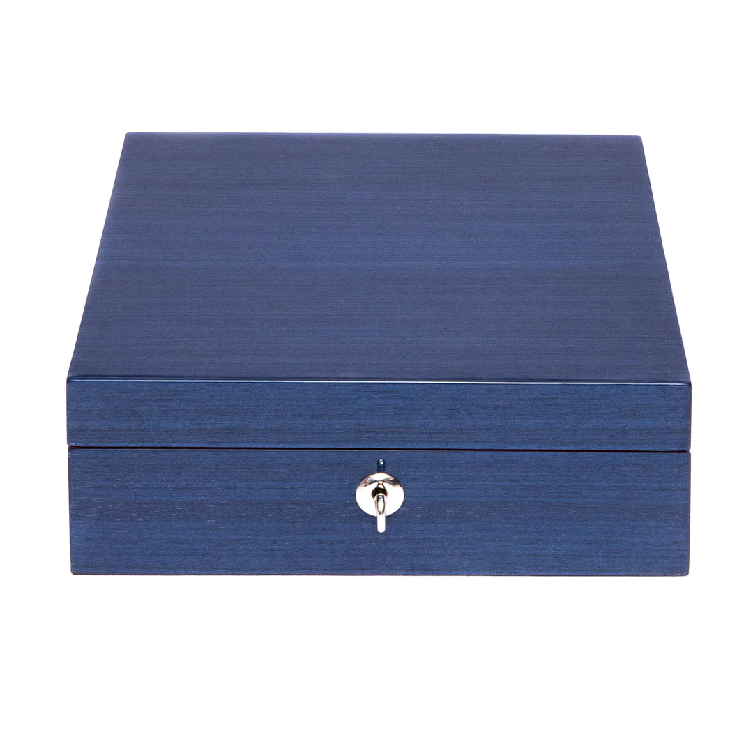 Boîte à Montre de Luxe Bleu