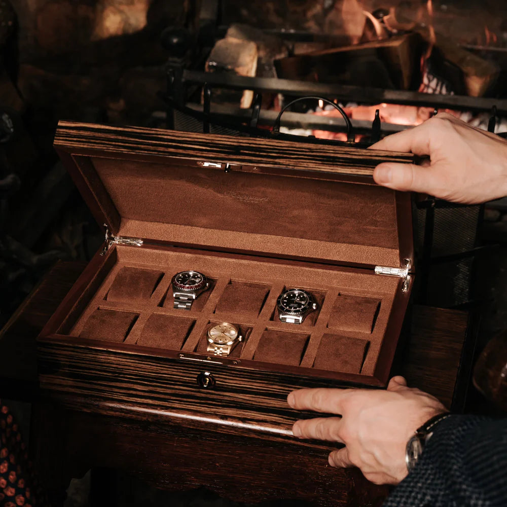 Boîte à Montre en Bois de Luxe