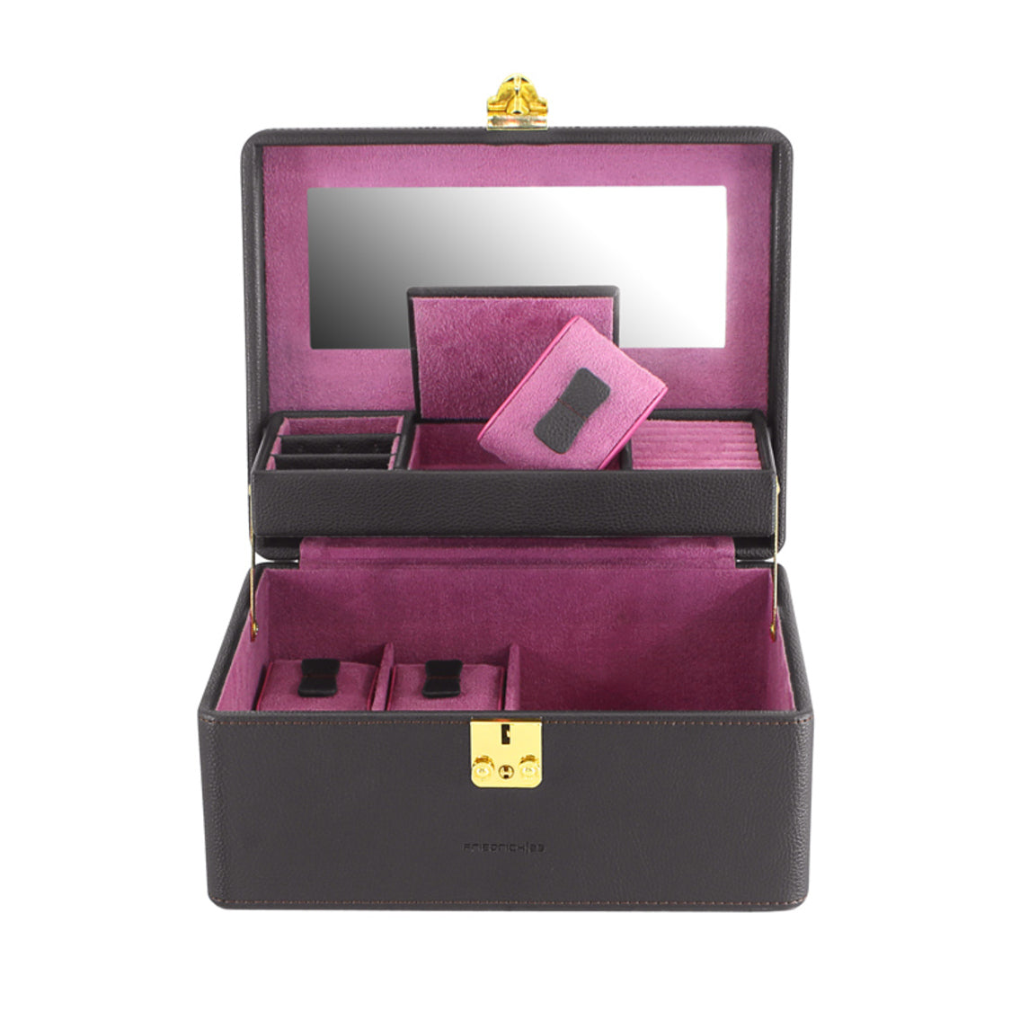 Coffret à Bijoux Noir et Violet