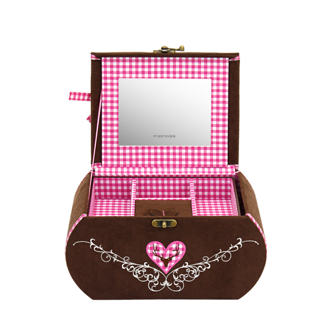 Coffret à Bijoux pour Fille Rose