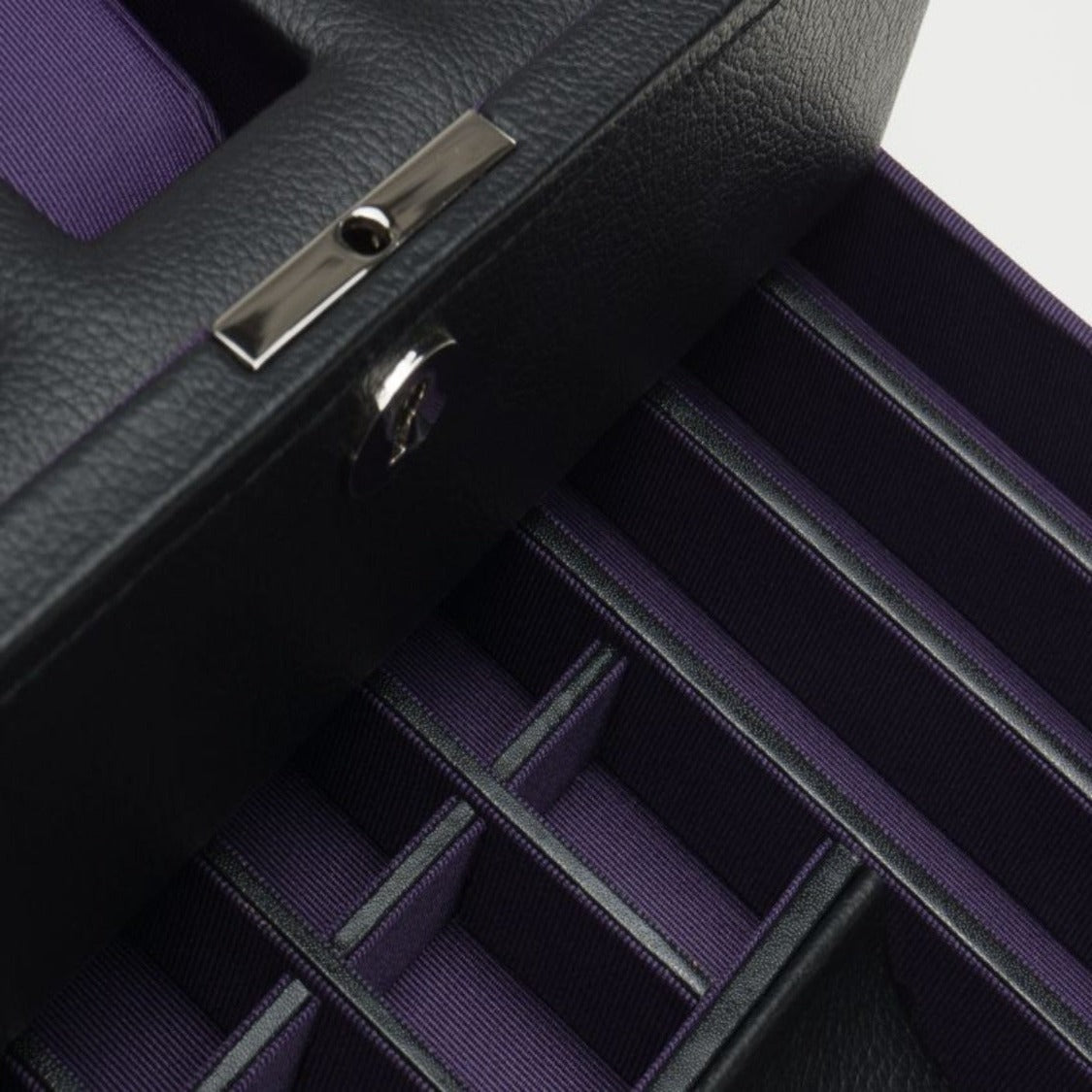 Coffret à Montre et Bijoux Homme Violet