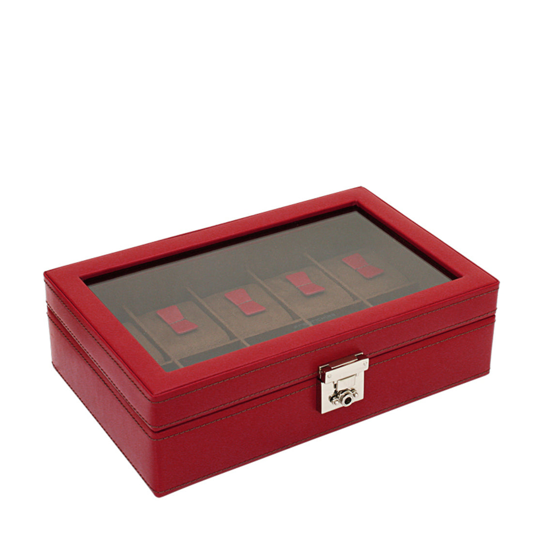 Grand Coffret à Montre Rouge