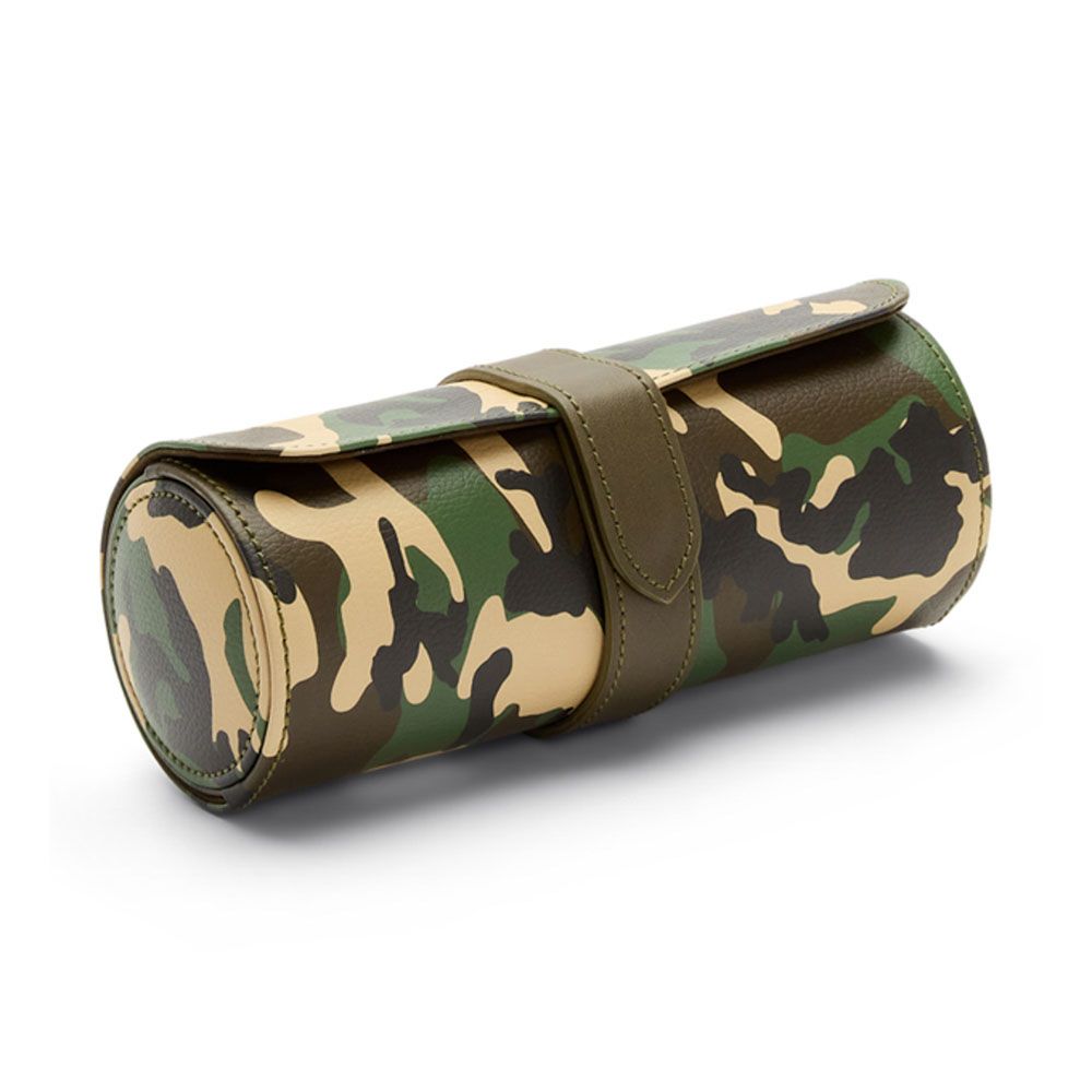 Etui de Rangement à Montre Vert Militaire - Royaume de la Boîte